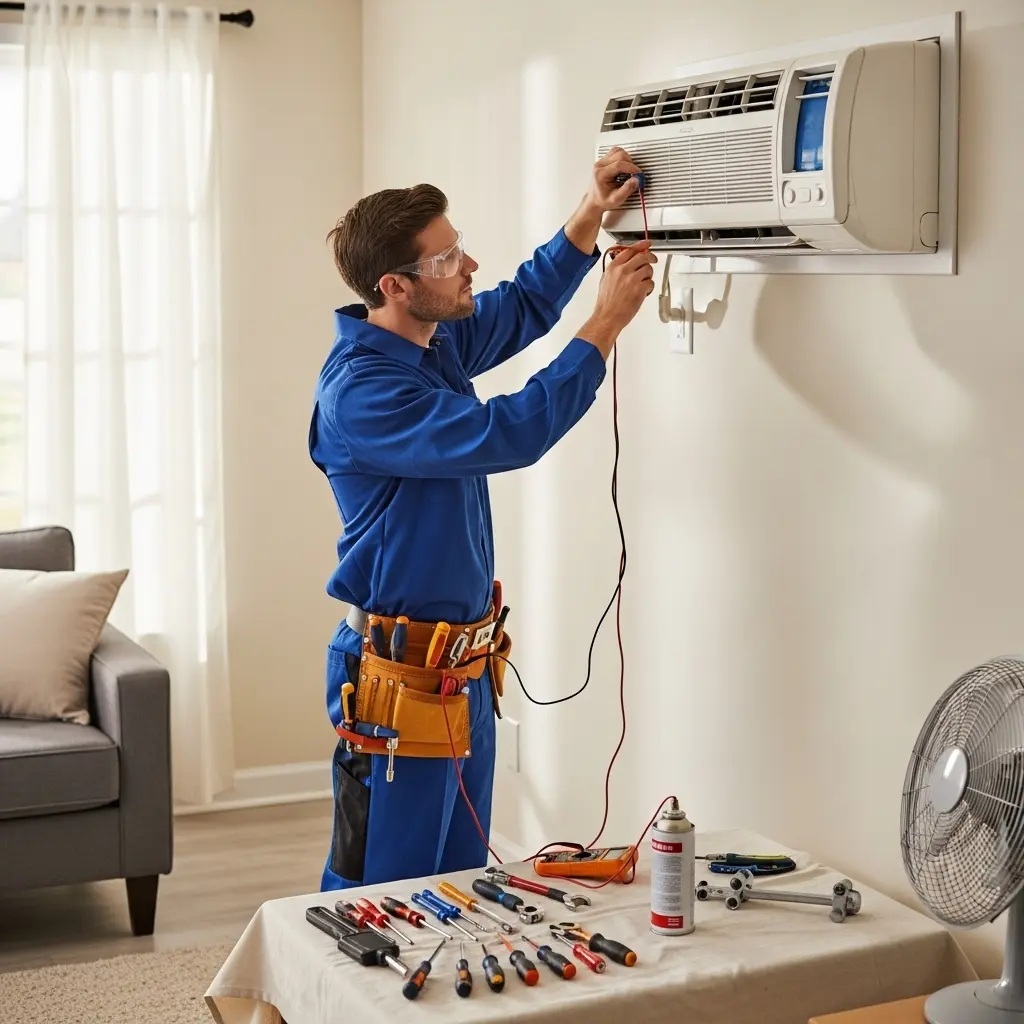Pursaklar Profilo Profilo klima gaz dolumu ve bakım – Enerji verimliliği artırıldı. - Teknik servis örneği